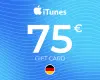 Apple iTunes Gift Card 75 EUR Key - GERMANY