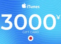 Apple iTunes Gift Card 3000 JPY Key - JAPAN