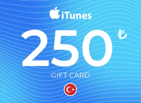 Apple iTunes Gift Card 250 TRY Key - TURKEY