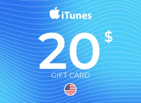 Apple iTunes Gift Card 20 USD Key - UNITED STATES