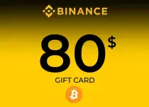 Binance Gift Card (BTC) 80 USD Key - GLOBAL