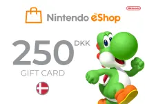 Nintendo eShop Card 250 DKK Key - DENMARK