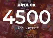 Roblox Card 4500 Robux Key - GLOBAL