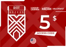 Riot Access Code 5 USD Key - UNITED STATES