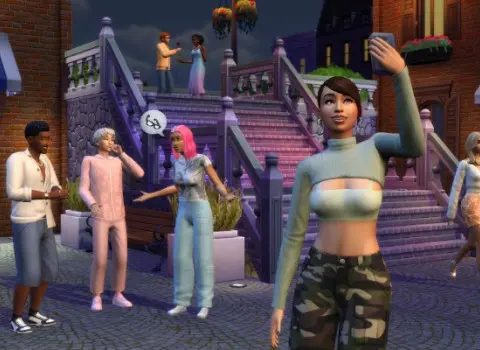 The Sims 4: Moonlight Chic Kit (DLC) (PC) EA App Key - GLOBAL