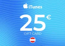 Apple iTunes Gift Card 25 EUR Key - AUSTRIA