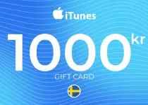 Apple iTunes Gift Card 1000 SEK Key - SWEDEN