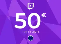 Twitch Gift Card 50 EUR Key - EU