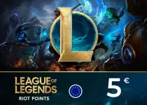 League of Legends Riot Points 5 EUR Key - EU