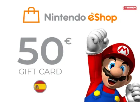 Nintendo eShop Card 50 EUR Key - SPAIN