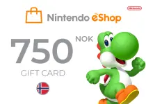 Nintendo eShop Card 750 NOK Key - NORWAY