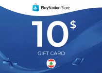PlayStation Network Card 10 USD (LBN) PSN Key - LEBANON