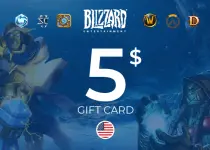 Blizzard Gift Card 5 USD Battle.net Key - UNITED STATES