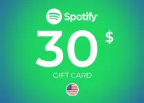 Spotify Gift Card 30 USD Key - UNITED STATES
