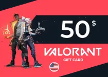 VALORANT Gift Card 50 USD Key - NORTH AMERICA