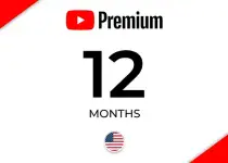 YouTube Premium 12 Months Subscription - UNITED STATES