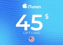 Apple iTunes Gift Card 45 USD Key - UNITED STATES