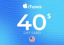 Apple iTunes Gift Card 40 USD Key - UNITED STATES