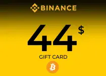 Binance Gift Card (BTC) 44 USD Key - GLOBAL