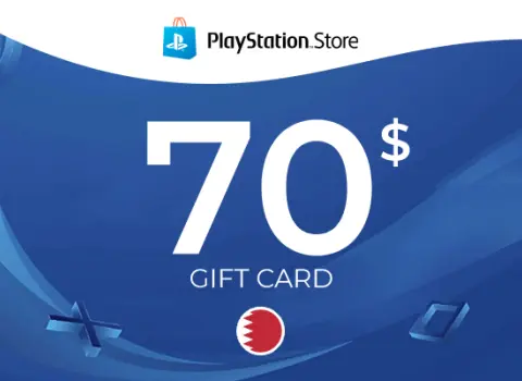 PlayStation Network Card 70 USD (BAH) PSN Key - BAHRAIN