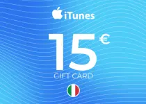 Apple iTunes Gift Card 15 EUR Key - ITALY