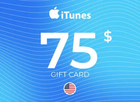 Apple iTunes Gift Card 75 USD Key - UNITED STATES