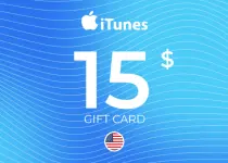 Apple iTunes Gift Card 15 USD Key - NORTH AMERICA