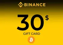 Binance Gift Card (BTC) 30 USD Key - GLOBAL