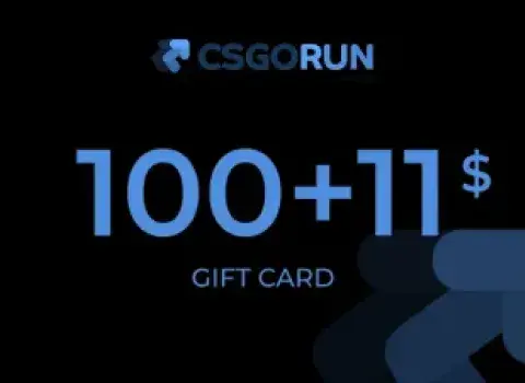 CSGORUN Gift Card 100 + 11 USD Key - GLOBAL