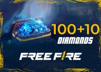 Garena Free Fire - 100 + 10 Diamonds Key - GLOBAL