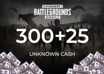 PUBG Mobile 300 + 25 UC (Unknown Cash) Direct Top-Up - GLOBAL
