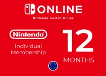 Nintendo Switch Online Individual Membership 12 Months Key - EU