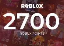 Roblox Card 2700 Robux Key - GLOBAL