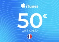 Apple iTunes Gift Card 50 EUR Key - FRANCE