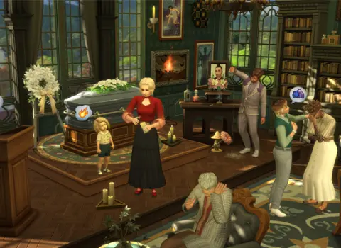 The Sims 4 Life & Death Expansion Pack (DLC) (PC) EA App - GLOBAL