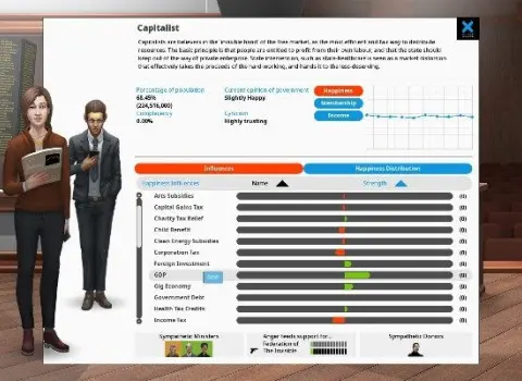 Democracy 4 (PC) Steam Key - GLOBAL