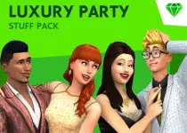 The Sims 4: Luxury Party Stuff (DLC) (PC) EA App Key - GLOBAL