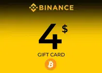 Binance Gift Card (BTC) 4 USD Key - GLOBAL