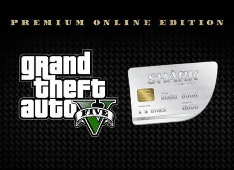Grand Theft Auto V: Premium Online Edition and Great White Shark Card Bundle (PC) Rockstar Games Launcher Key - GLOBAL