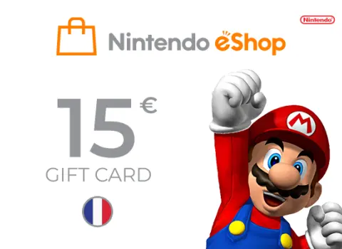 Nintendo eShop Card 15 EUR Key - FRANCE