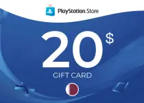 PlayStation Network Card 20 USD (QAT) PSN Key - QATAR