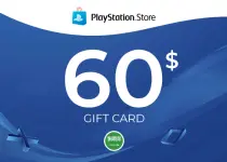 PlayStation Network Card 60 USD (KSA) PSN Key - SAUDI ARABIA