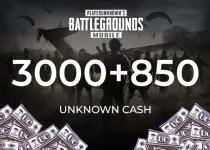 PUBG Mobile 3000 + 850 UC (Unknown Cash) Direct Top-Up - GLOBAL