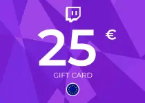 Twitch Gift Card 25 EUR Key - EU