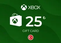 Xbox Live Gift Card 25 TRY Xbox Live Key - TURKEY