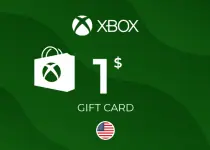 Xbox Live Gift Card 1 USD Xbox Live Key - UNITED STATES