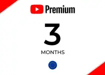 YouTube Premium 3 Months Subscription - EU