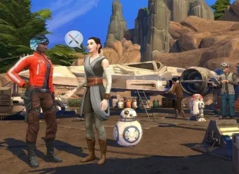 The Sims 4 Star Wars: Journey to Batuu (DLC) (PC) EA App Key - GLOBAL