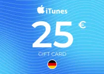 Apple iTunes Gift Card 25 EUR Key - GERMANY