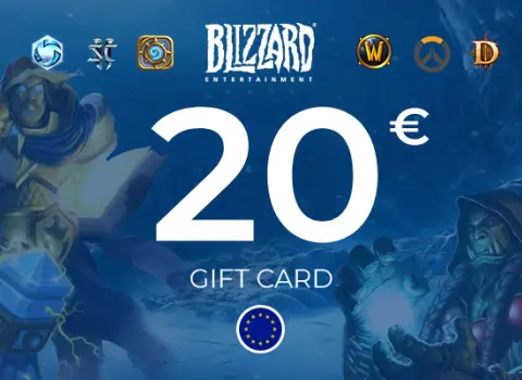 Blizzard Gift Card 20 EUR Battle.net Key - EU